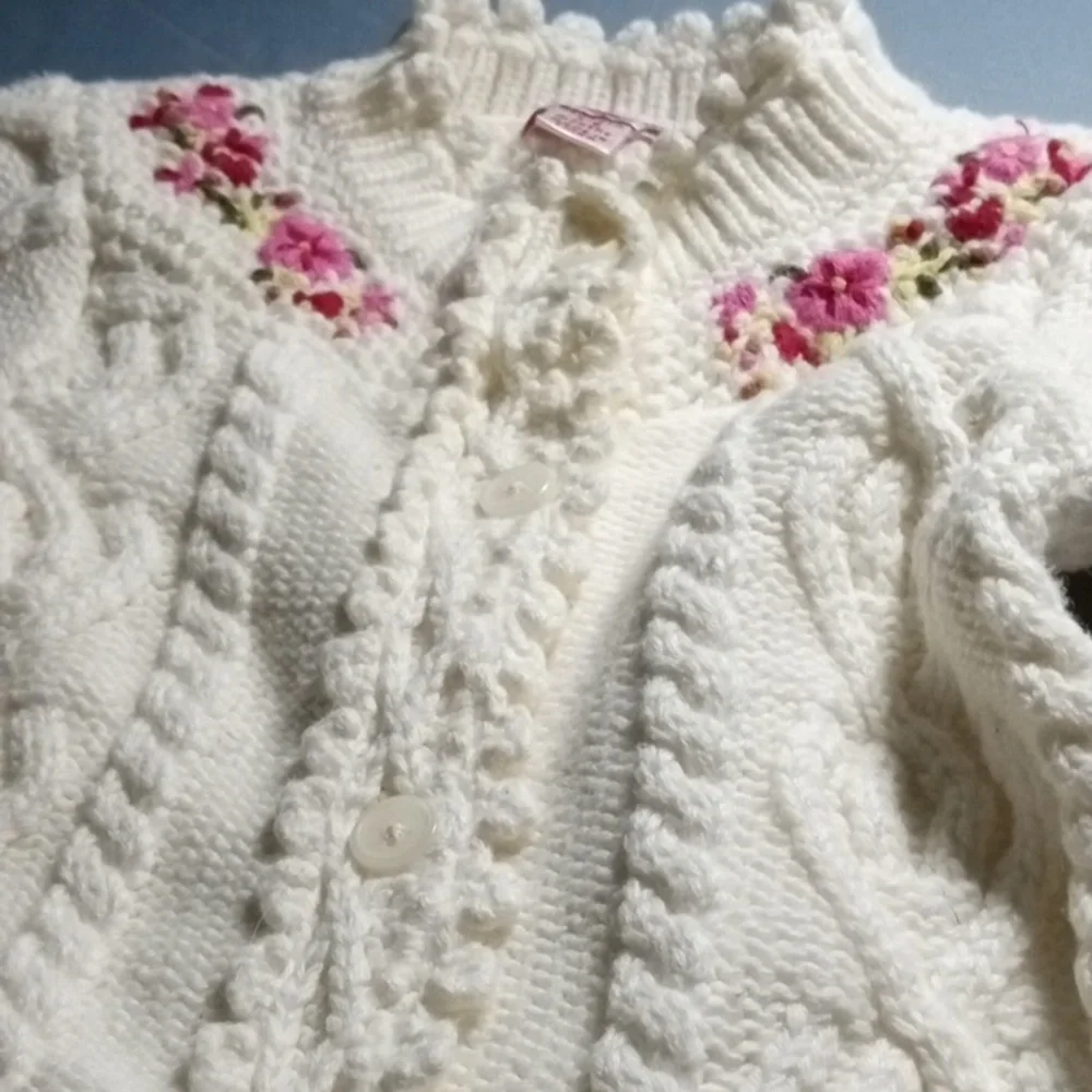 Like New, Baby Gap 3-6 Months Cable Knit Sweater Footed Onesie Coverall - Picture 6 of 13